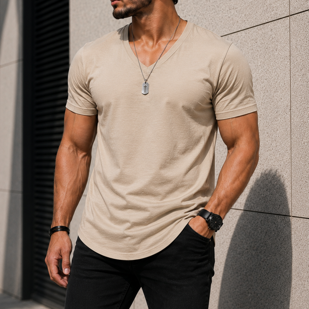 Polera Long fit V