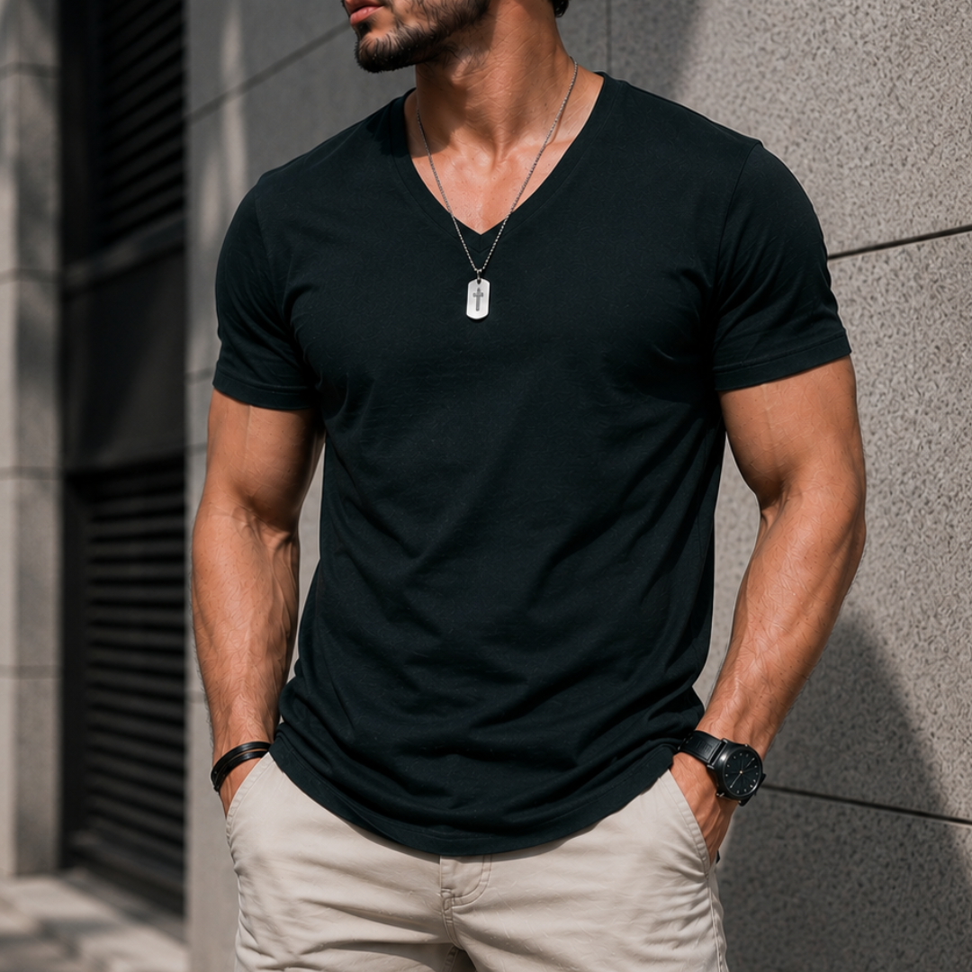 Polera Long fit V