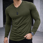 Polera Vittorio Manga larga