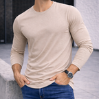 Polera Long Fit Manga Larga
