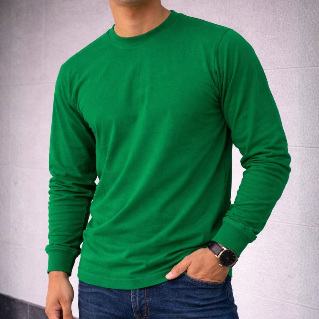 4 Poleras Polo Manga larga