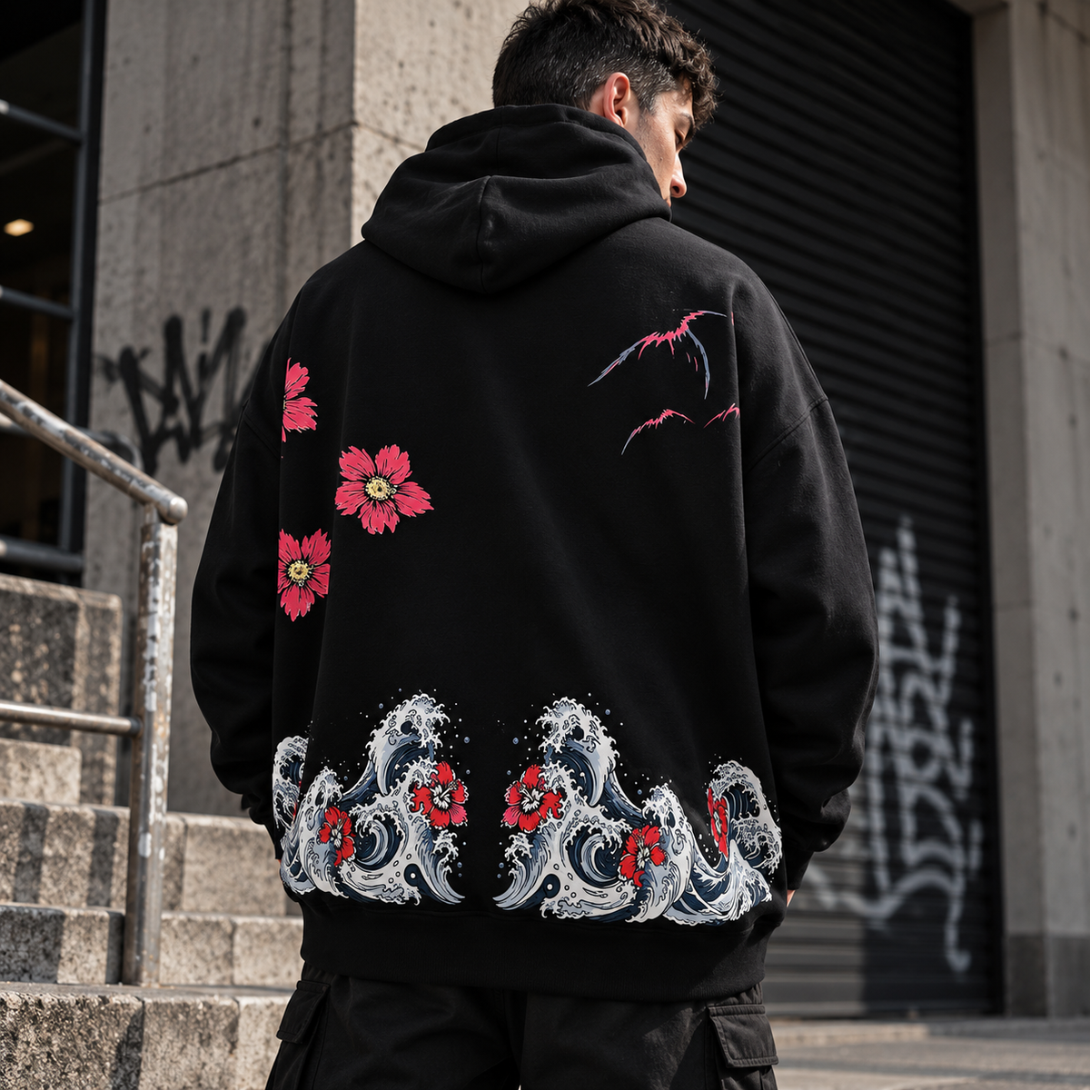 Hoddie Oversize Japanisse