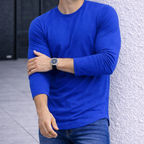 Polera Long Fit Manga Larga