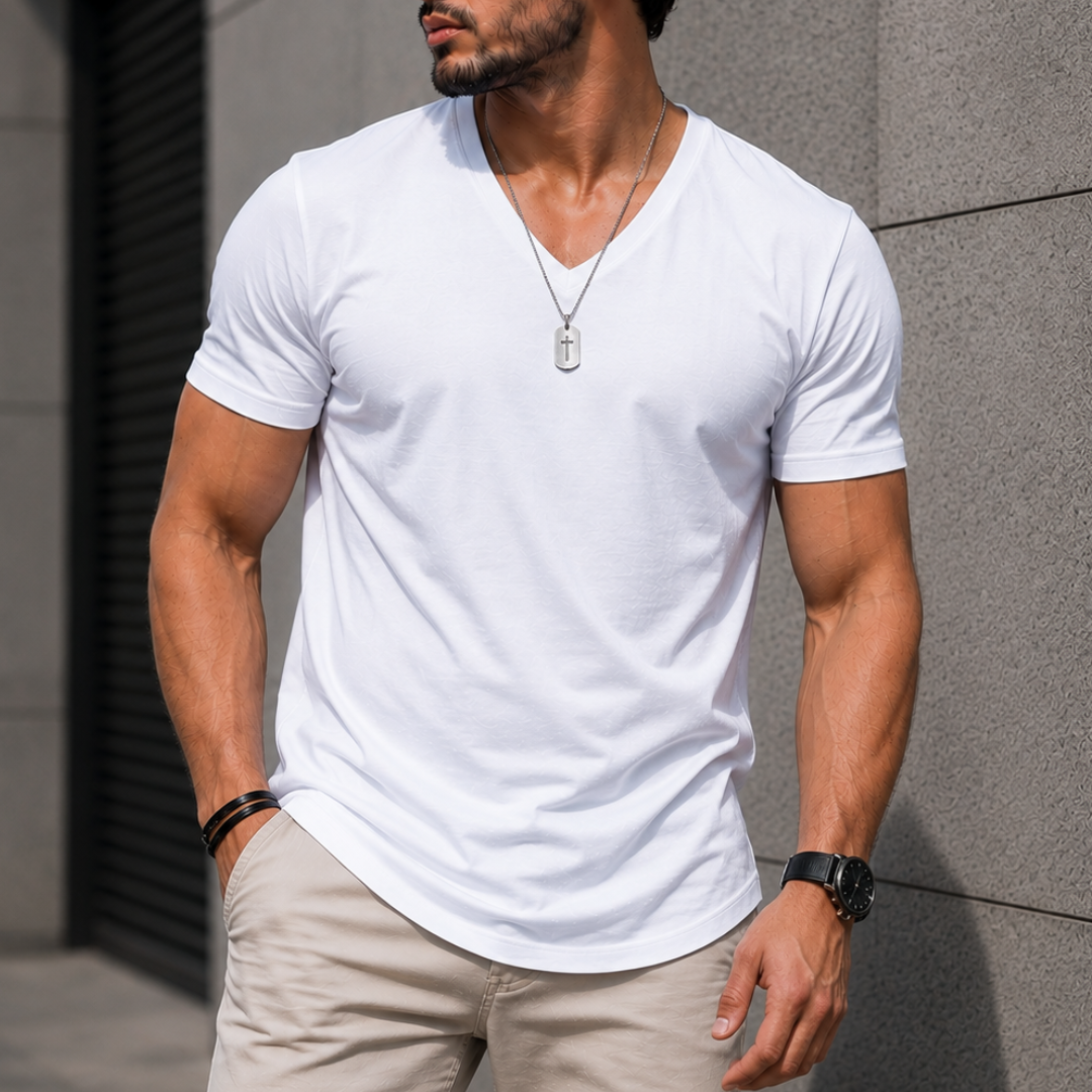 Polera Long fit V
