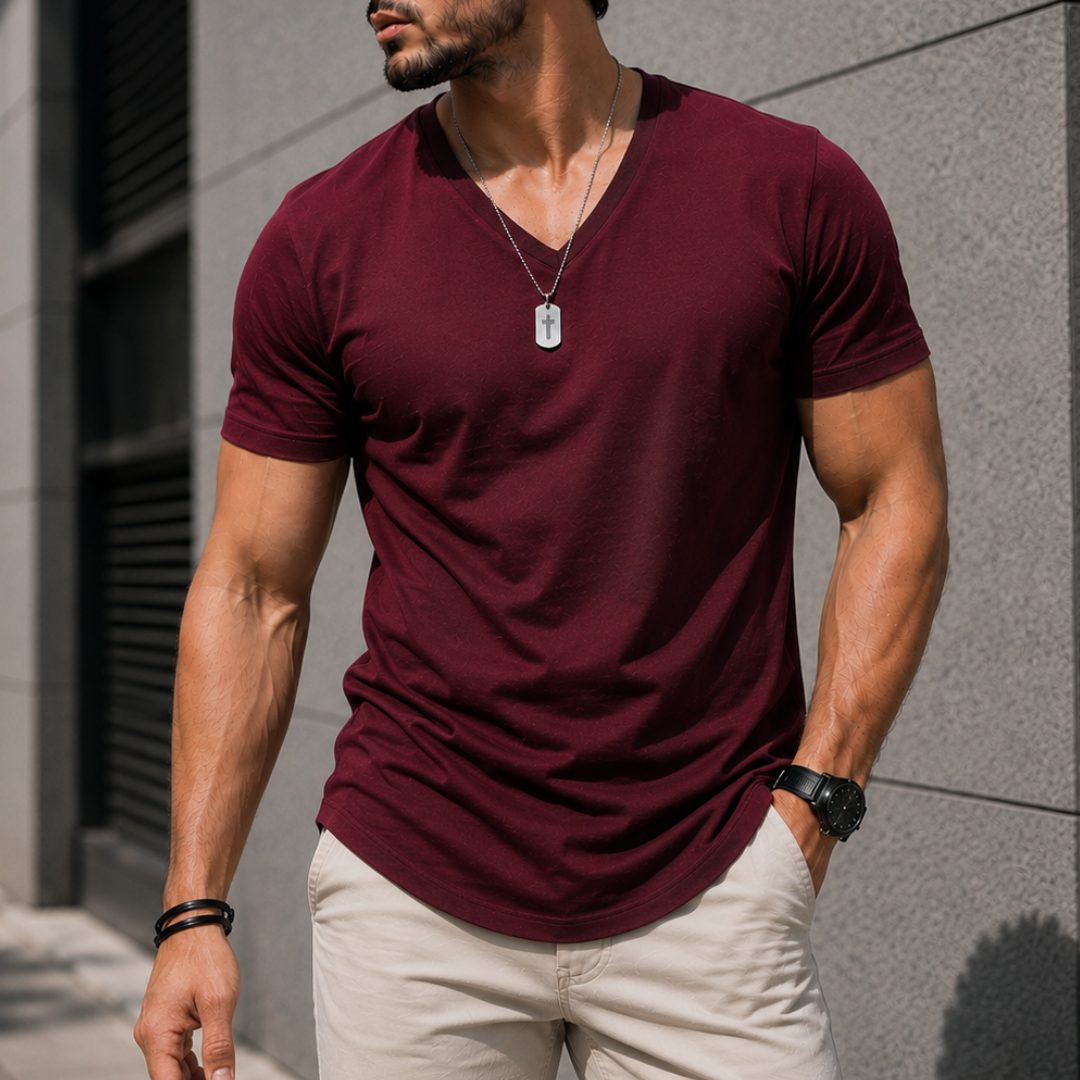 Polera Long fit V
