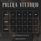 Polera Vittorio Manga larga