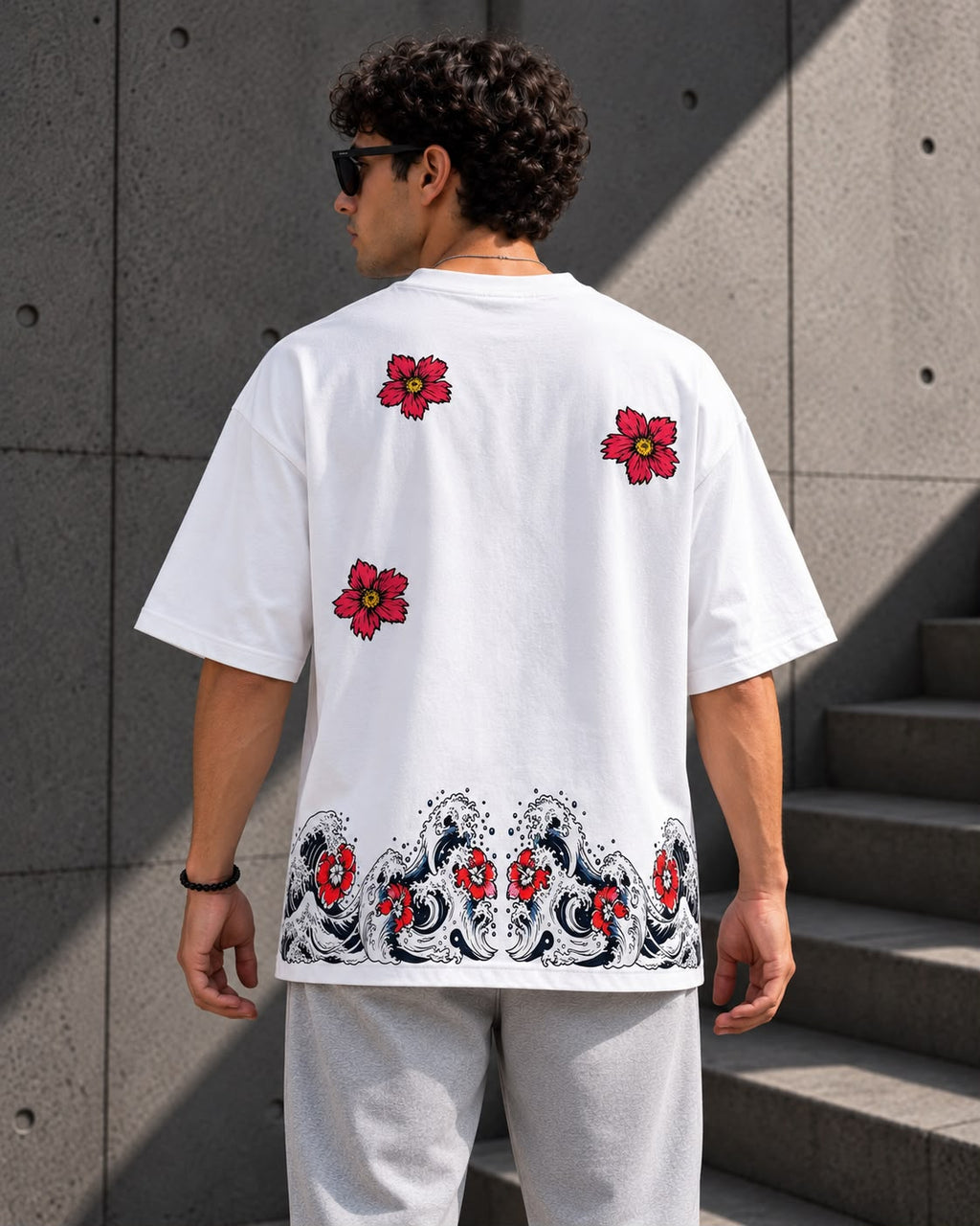 Polera Oversize Japanisse Blanco