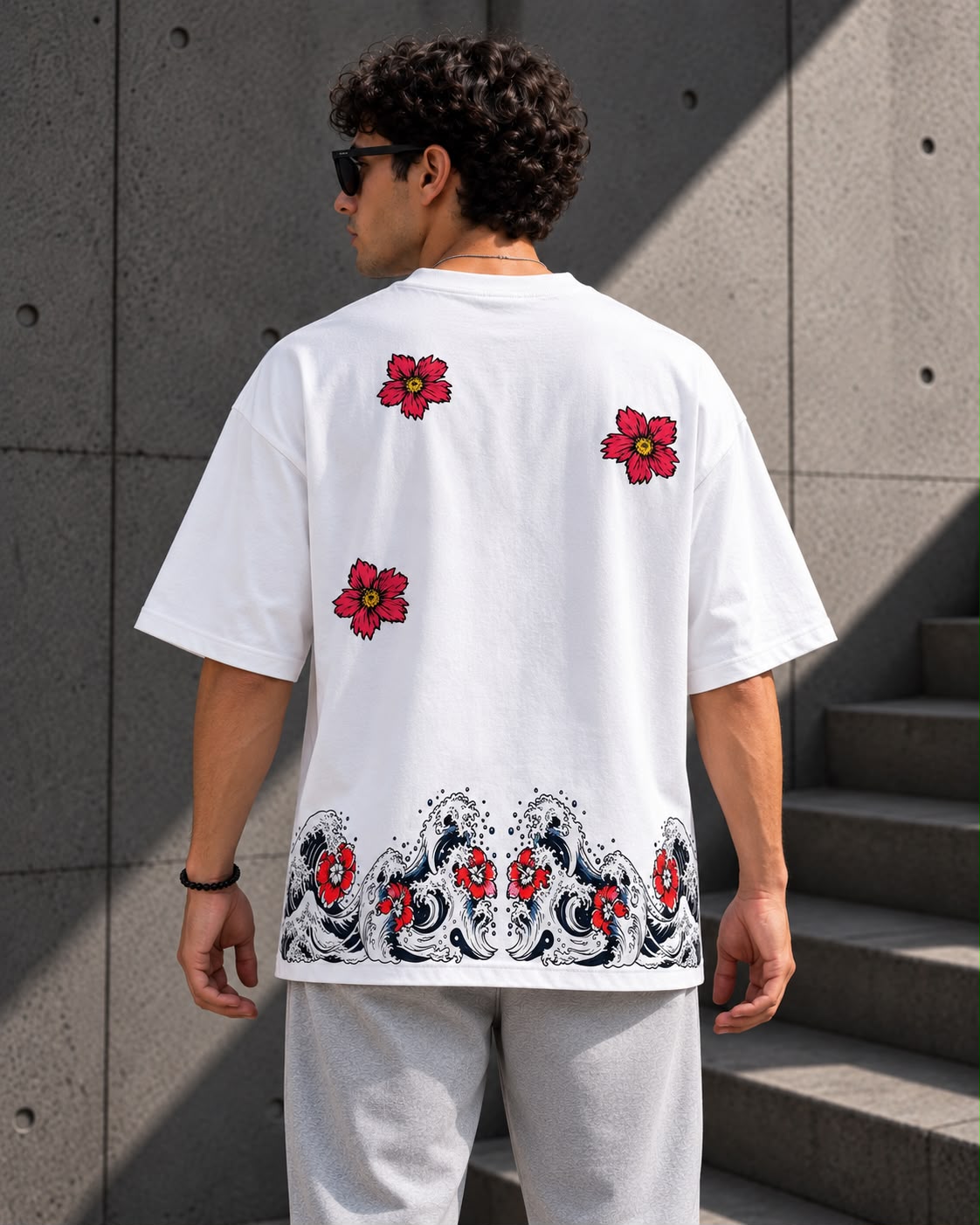Polera Oversize Japanisse Blanco