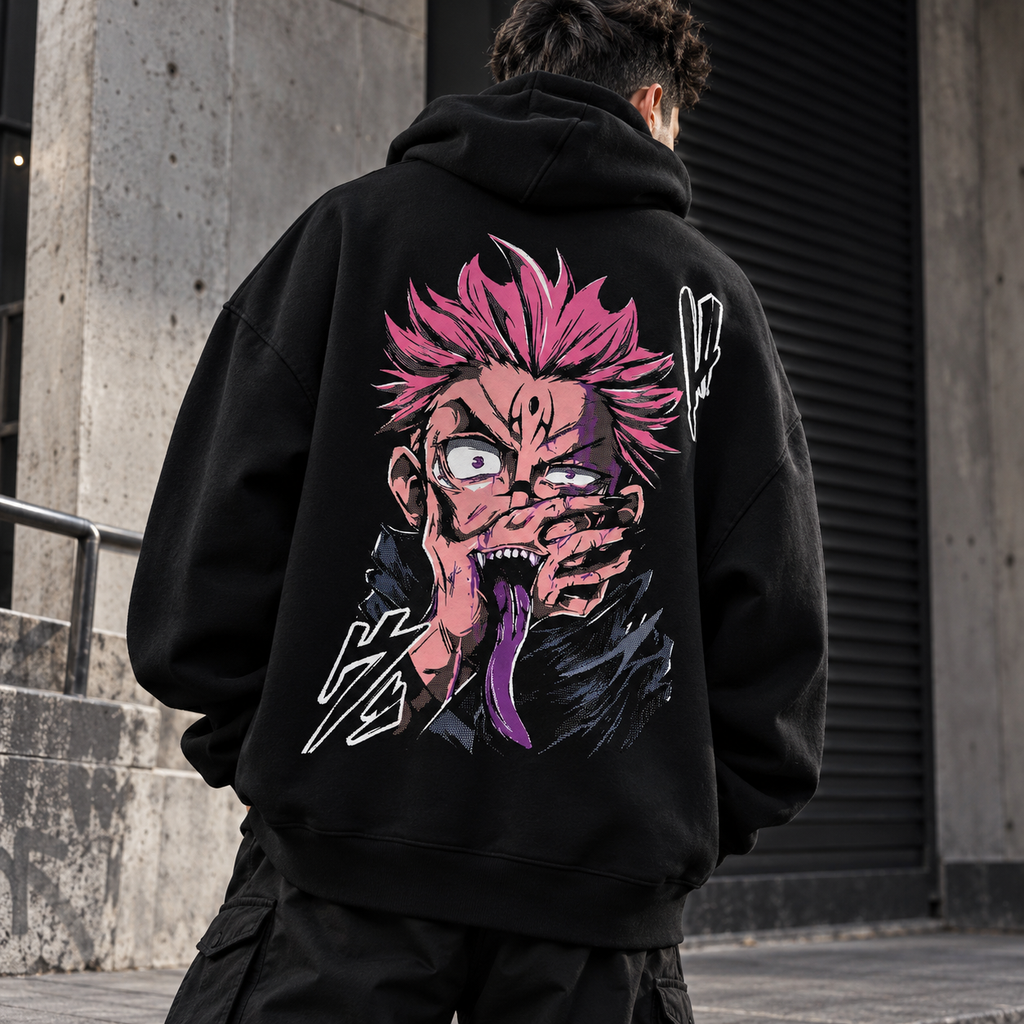 Hoddie Oversize Sukuna