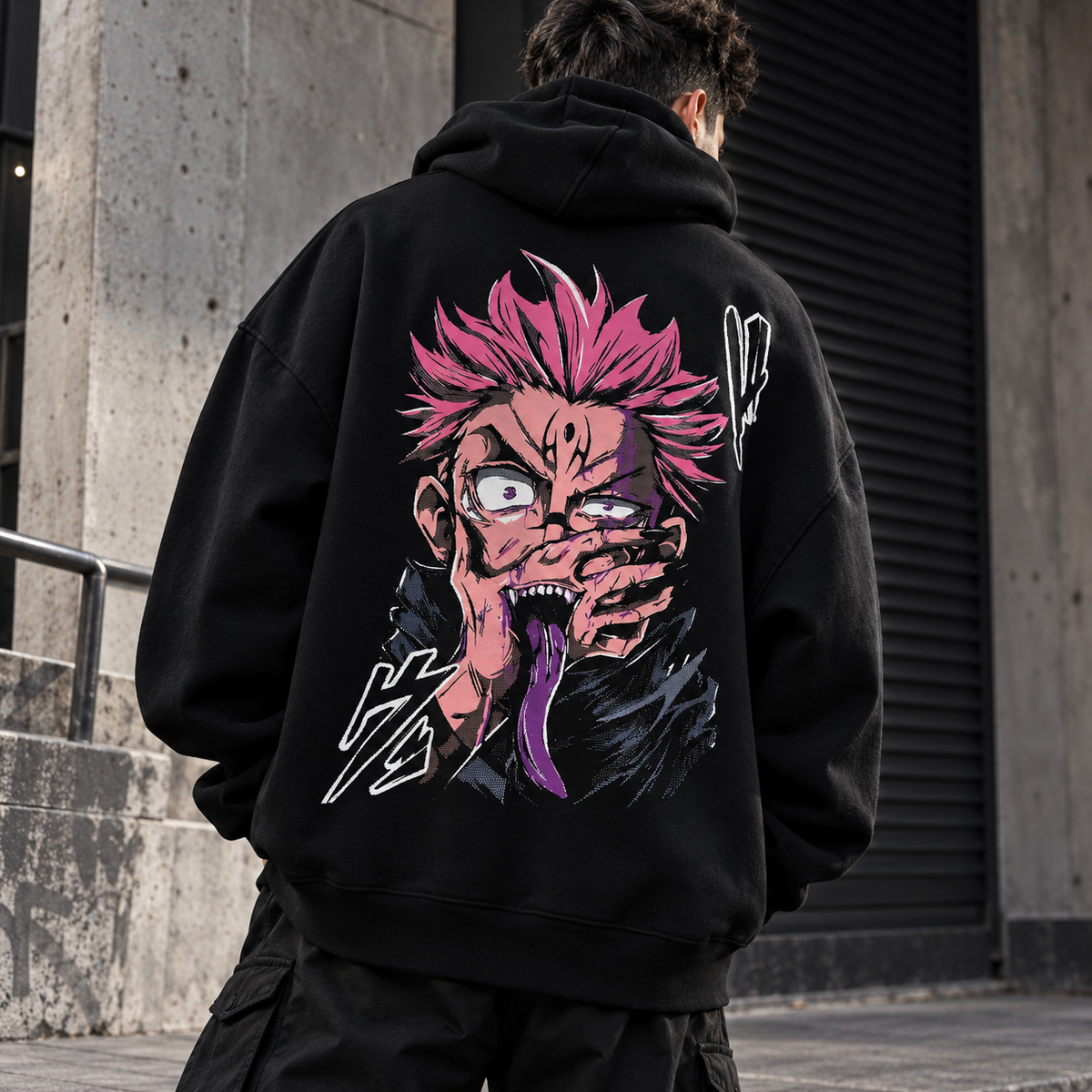 Hoddie Oversize Sukuna