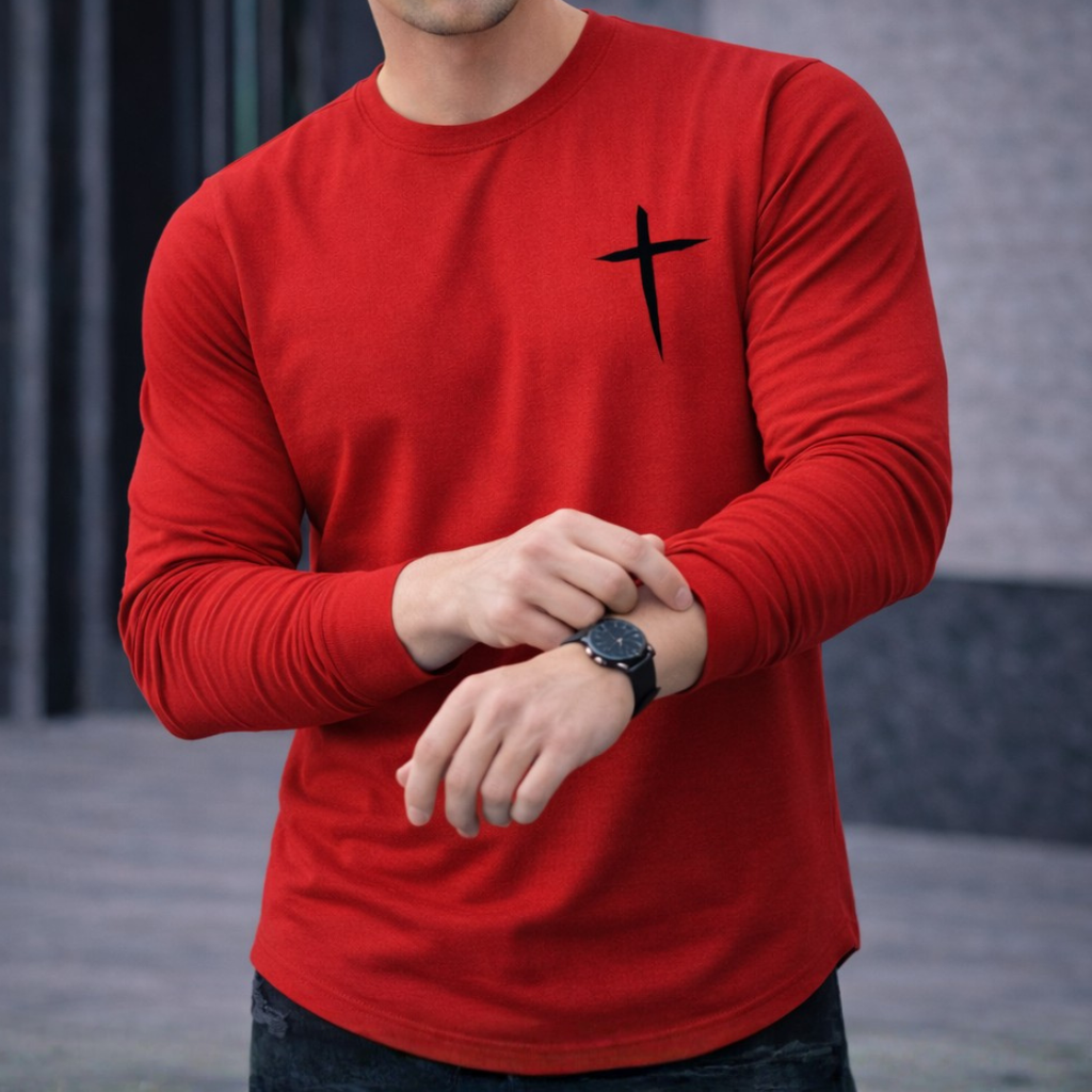 Polera Long fit ➕ Manga Larga