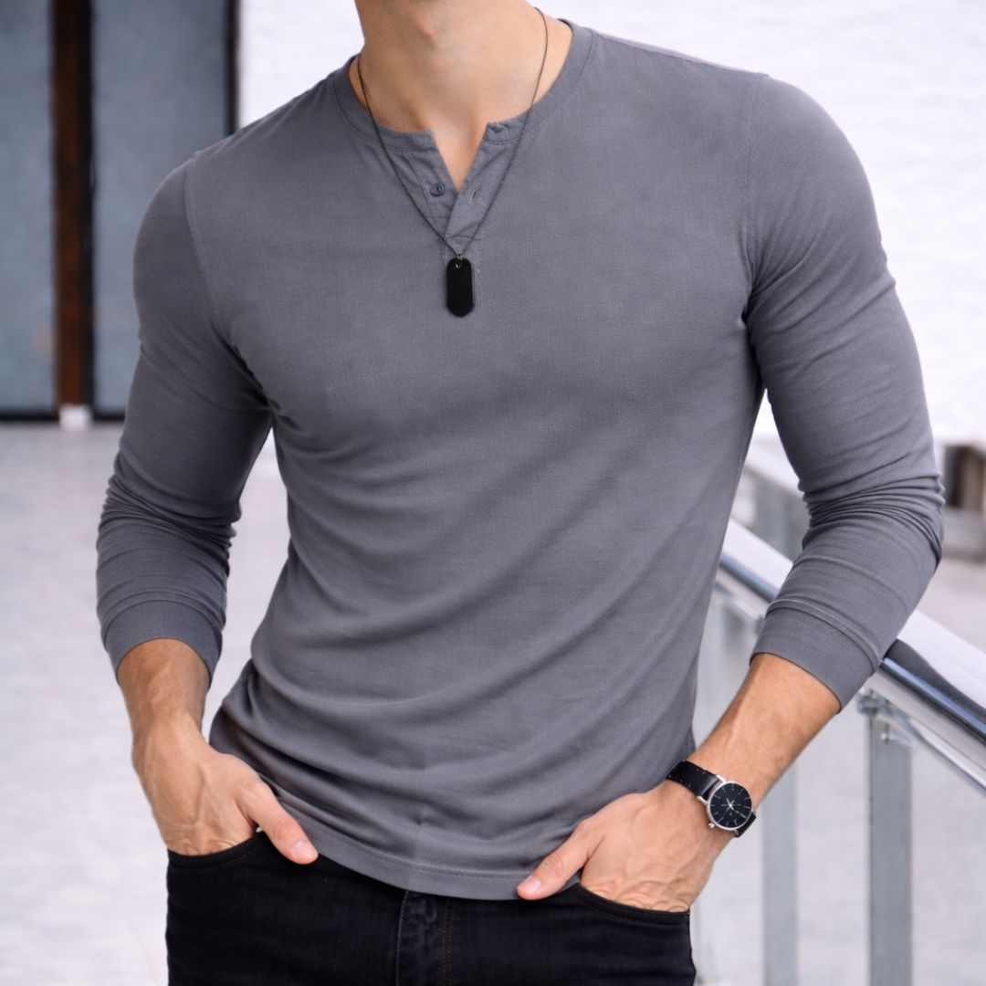 Polera Gabriel Manga Larga