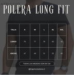 Polera Long fit Bi-tricolor