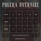 Polera Oversize