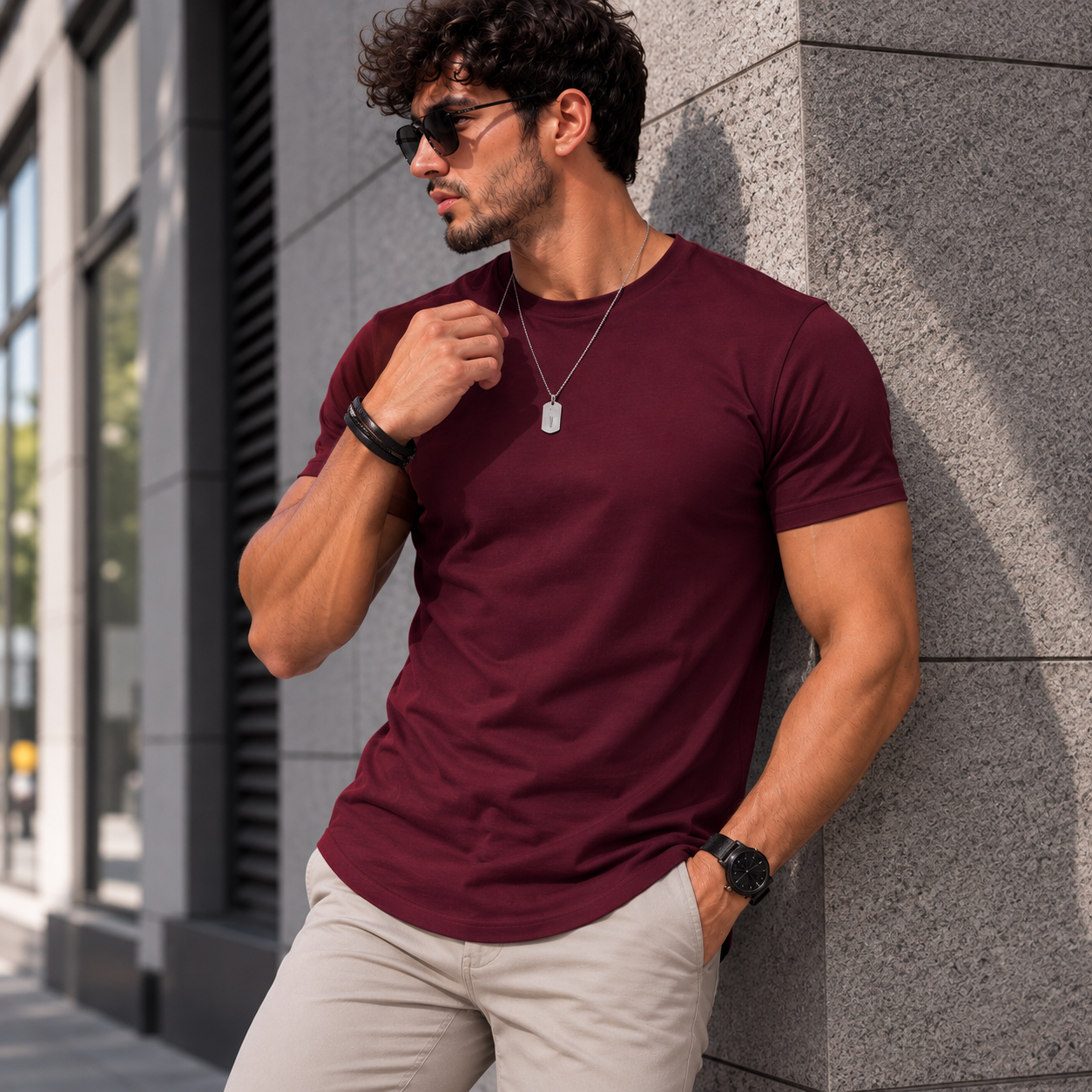 Polera Long Fit