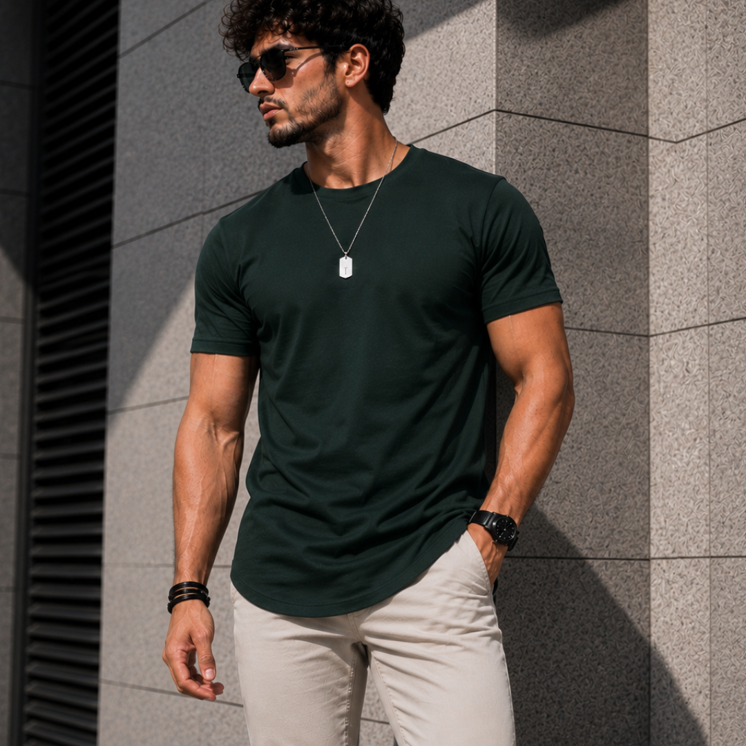 Polera Long Fit