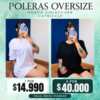 Polera Oversize Capriccio Standar